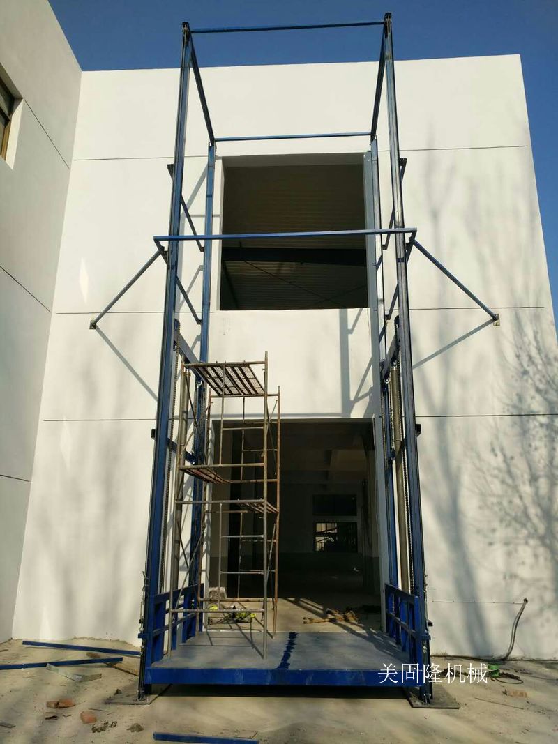 黑河仓库专用导轨式升降货梯价格